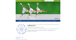 Desktop Screenshot of oulunluistelukerho.fi